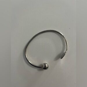 Silver Bracelet “R” initial